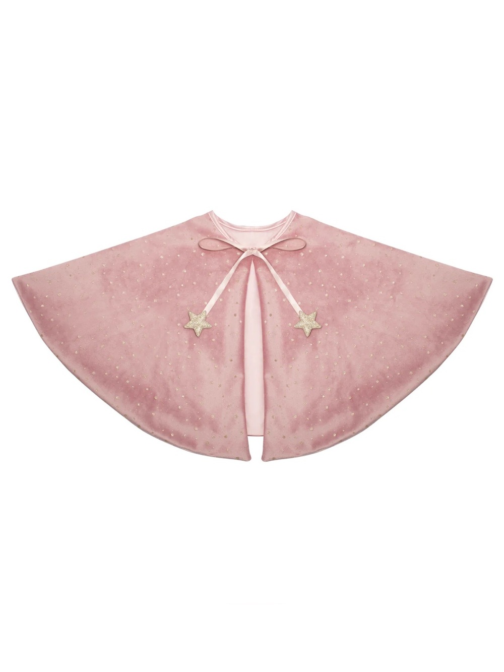 Mimi & Lula Kids Luxe Princess Velvet Cape - Pink